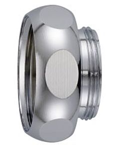 Neoperl Reduziernippel 50092594 Messing verchromt, AG M 22x1xIG 3/4"