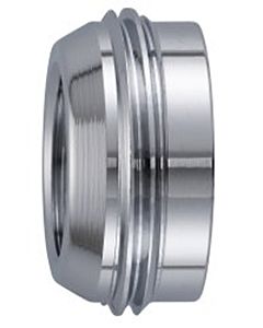 Neoperl reducing nipple 50435194 chrome-plated brass, IG 2000 / 2 &quot;xIG 3/8&quot; x3 / 4 &quot;