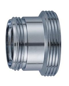 Neoperl Reduziernippel 50506594 Messing verchromt, M 18x1 AGxM 22x1 AG