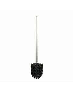 Brosse de rechange nwb Pro 030 P03221EBS 74 x 375 x 74 mm, acier inoxydable chromé brillant, tête de brosse en plastique noir