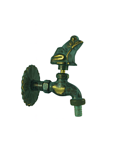 AquaCraft Nostalgia Frog Outlet Valve 1/2 Inch 1001000118 Brass Garden Tap