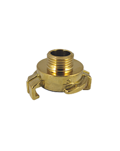 AquaCraft hose coupling 1/2 inch male thread 1001000036 brass, (outer diameter approx. 21mm)