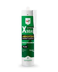 Novatech TEC7 X-Seal mastic 528013217 310ml, à peindre, noir