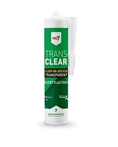 Novatech TEC7 Trans Clear sealant 53950621 310ml cartridge