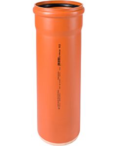 Ostendorf kg KG pipe SN 4 Coex 223000 DN/OD 200 x 4.9 mm, 500 mm, with sleeve