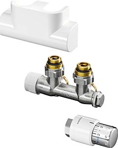 Oventrop jeu de connexion 1184184 coin, blanc , Uni SH