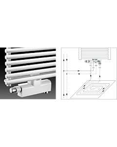 Oventrop Design Abdeckung Multiblock T-RTL 1184077 verchromt
