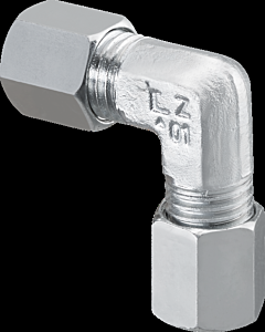 Oventrop Ofix-Oil elbow fitting 2083454 12x12mm, steel, zinc-plated