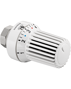 Oventrop thermostat 1011360 7-28 degrees C, with zero position, with liquid Fühler , white