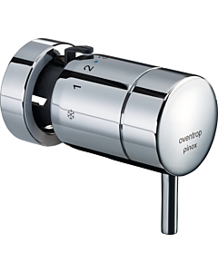 Oventrop levier unique thermostat 1012175 avec liaison par serrage, sans position zéro, chromé