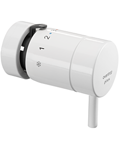 Oventrop thermostat monocommande 1012176 avec raccord à pince, sans position zéro, blanc