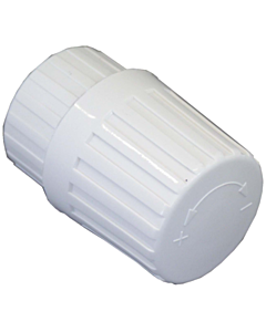 Oventrop hand Oventrop head 1012575 clamp connection, white