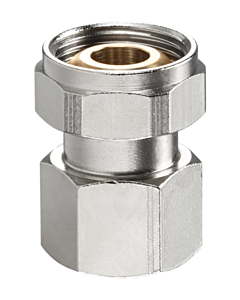 Oventrop screw connection 1016304 G 3/4 collar 2000 / 2 2000 , nickel-plated brass