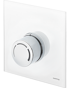 Oventrop Unibox cover 1022789 white, with handwheel
