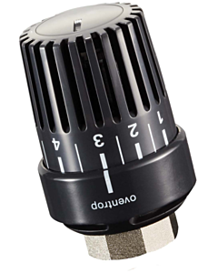 Oventrop Uni RTLH thermostat 1149068 10-70 degrees C, with zero position, anthracite