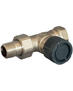 Oventrop series A thermostatic valve 1181106 nickel-plated brass, DN 20, straight