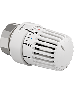 Oventrop Thermostatkopf Uni LM 1616100 Flüssigfühler, M38x1,5, passend für Meges, weiss