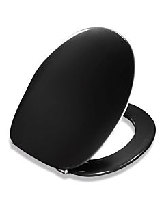 Pressalit 2000 WC 124001-UN3999 black, univertical hinge UN3, stainless steel, with cover, standard