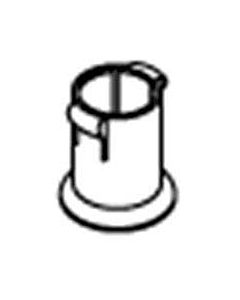 Pressalit spacer bushing A7224 with barbs, short, gray, for seats without cover