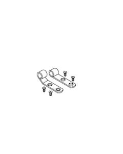 Pressalit flag package A9109 with screws, V2A stainless steel