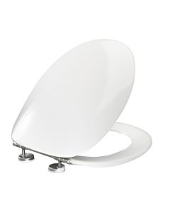 Pressalit 2000 WC-Sitz 124000-BV7999 weiß, mit Deckel, Standard, SpezialscharnierBV7, Uni., Edelstahl