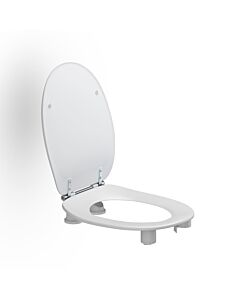 Pressalit WC-Sitz Dania mit Deckel, erhöht 50mm, weiß