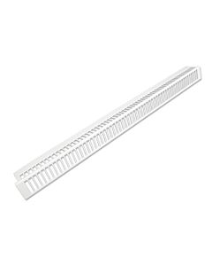 Cache décoratif Purmo A06110000601TG0 BL 600 mm, type 11, •grille décorative coudée