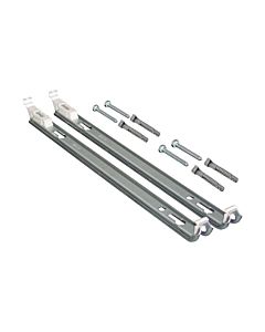 Purmo FZ-Halterungen-2er-Set AZ02BW2MCK400V0 BH 400 mm, für Typ 21S, 22, 33