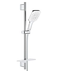 Grohe Vitalio SmartActive 130 Cube 26596000, 3 types de jets, chromé