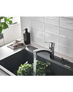 Grohe QuickFix Start Single-lever kitchen mixer 30531001 chrome,  with pull-out spray