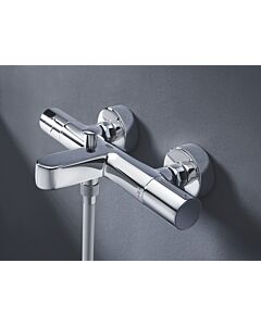 Grohe Precision Get thermostat de bain 34774000 2000 /2&quot;, montage en surface, chromé