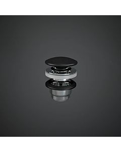 RAK Duo Pushopen valve DUO000504A, noir mat