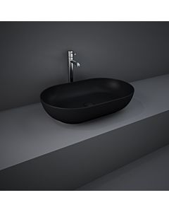RAK Feeling countertop washbasin FEECT5500504A, oval, 55x35cm, matt black