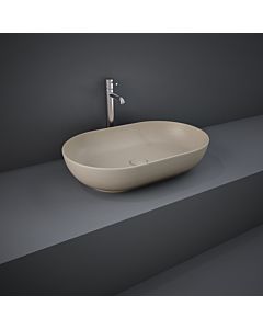 RAK Feeling Aufsatz-Waschbecken FEECT5500514A oval, 55x35cm, cappuccino matt