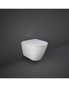 RAK Resort WC RST23AWHA, rimless wall-mounted, white