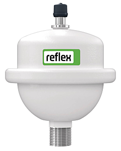 Reflex water hammer absorber 7351000 10 bar, 70 °C, white