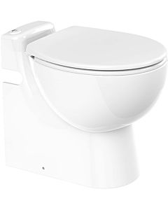 SFA Keramik-Stand-WC SaniCompakt Pro weiss, Anschlussmöglichkeit für WT