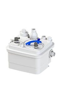 SFA SaniCubic 1 WP lifting station 0039WPNML IP 68, for complete wastewater disposal, 230 V