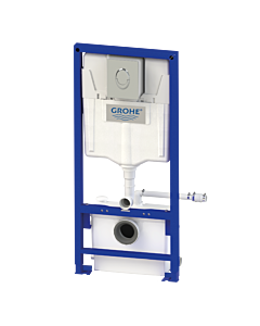 SFA wall- WC -System 0035UPK with glass cladding, rail system