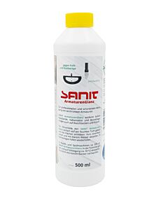 Sanit ArmaturenGlanz 3011 500 ml, bouteille, contre les dépôts de calcaire et de rouille