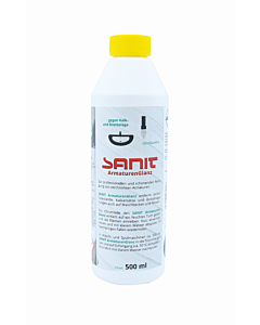 Sanit ArmaturenGlanz 3011 500 ml, Flasche, gegen Kalk- und Rostbeläge