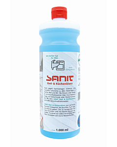Sanit Reiniger Bad und Küchenglanz  3041  1000 ml Flasche