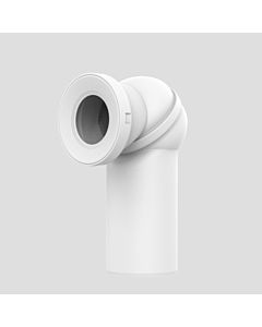 Sanit WC-Anschlussbogen 58107010000 DN 100, alpin-weiß, 0-90 Grad