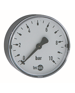 Syr - Sasserath Manometer 0011.08.000 G 1/4, Anzeigebereich 0-10 bar, Ø 63 mm