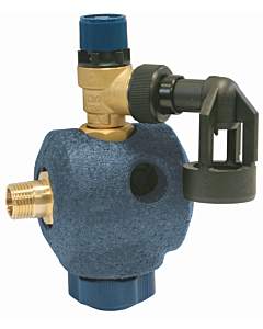 Syr - Sasserath Sicherheitsgruppe 0024.15.050 DN 15, 6 bar, filetage G 2000 / 2, jaune brut