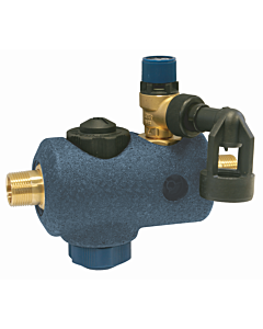 Syr - Sasserath Sicherheitsgruppe 0024.20.052 DN 20, 10 bar, Gewinde G 3/4, rohgelb