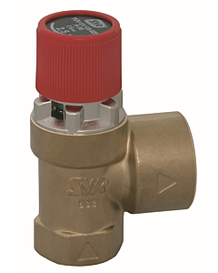 Syr - Sasserath Membran-Sicherheitsventil 1915.25.001 DN 25, 3 bar, Messing