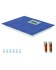 Schedel Line Flow shower element LI1KF901080 100 x 80 cm, slope on four sides