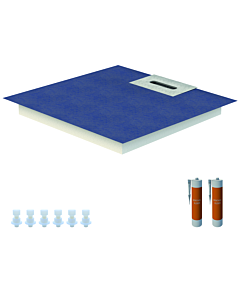 Schedel Line Flow élément de douche LI2KF909090 90 x 90 cm, pente d&#39;un côté