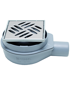 Schedel MultiStar Plan Bodenablauf SKR32102 waagerecht, 60 l/min, DN 50, nach DIN EN 1253